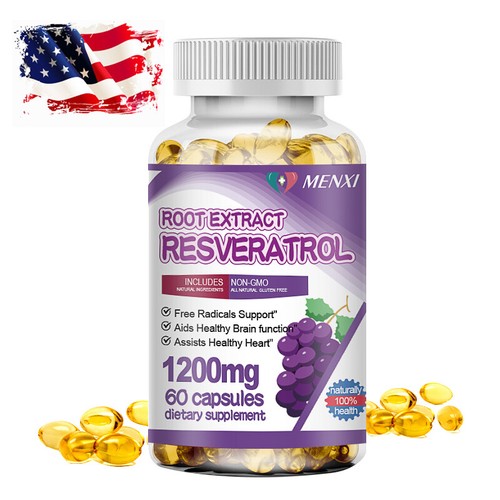Resveratrol 1200mg anti - 1200mg, anti-aging