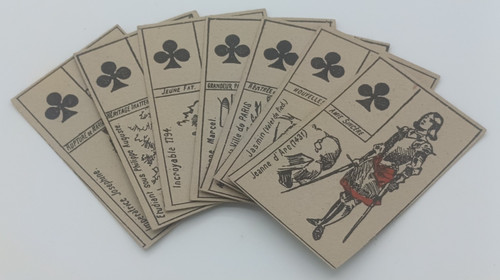Jeu cartes tarot et - de,