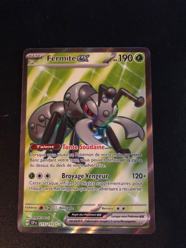 Carte pokemon fermite - carte, fermite-ex