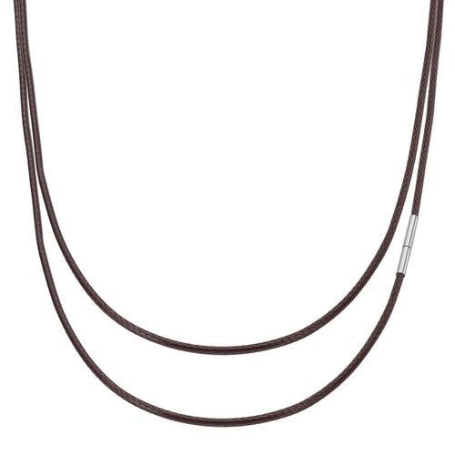 Cordon cuir tressé 2 mm - cordon,