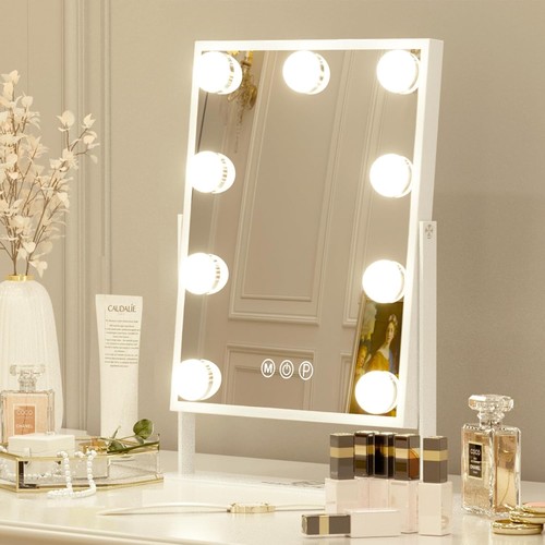 Miroir maquillage led - de,