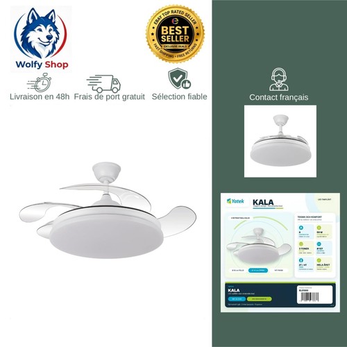 Ventilateur plafond led - ventilateur,