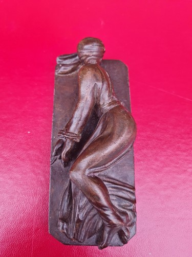 Bronze 19eme presse - bronze,