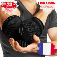 Coudière de compression pour protection et maintien sport/récupération/tendinite