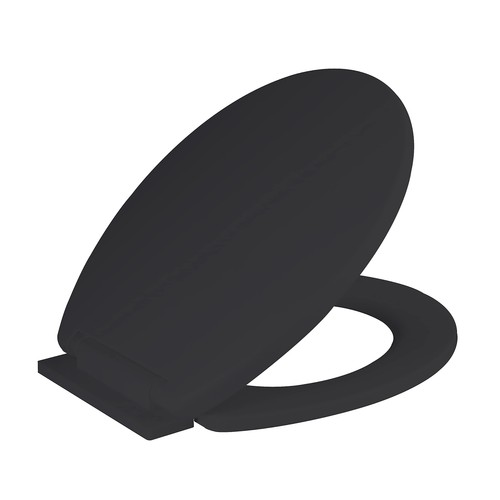 Abattant rol noir en - de,