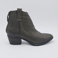Bottes Femme Bueno Taille 37 Vert Cuir 35LCD