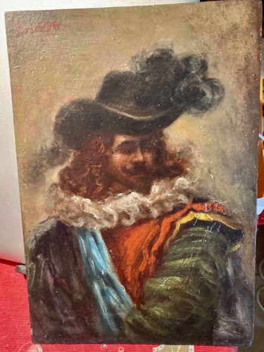 Tableau peinture huile sur - huile,