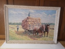 tableau ancien Scène De