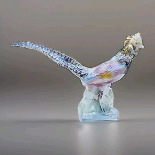 Superbe coq faisan faience - superbe,