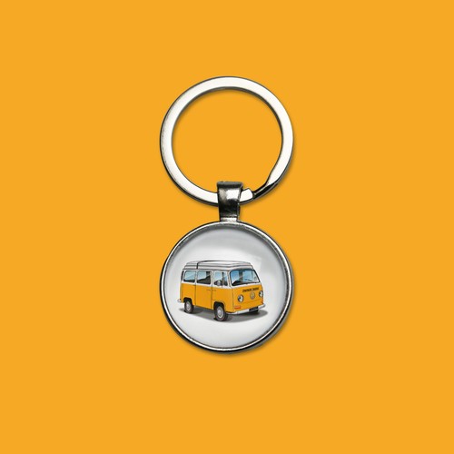 Porte clefs combi - combi, westfalia