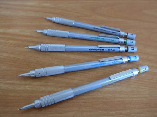 Pentel graph gear 500 0 - pentel,