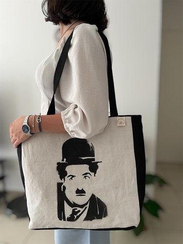 Sac cabas artisanal - -,