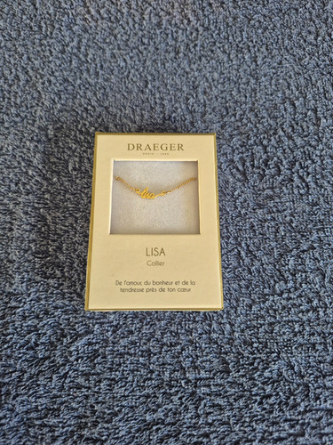 Collier prenom lisa - collier, "lisa"