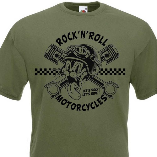 Shirt rock roll - t-shirt, rock'n'roll