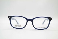 Lunettes De Monture Ovale Unofficial UNOT0007 Bleu Argent Neuf