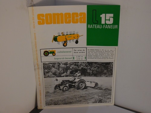 Catalogue someca l15 - catalogue, rateau