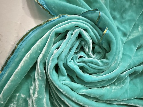 Tissu velours soie - velours, doux