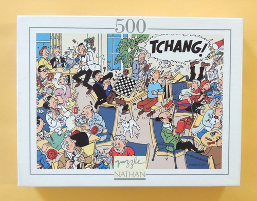 Puzzle tintin tchang - tintin, 500
