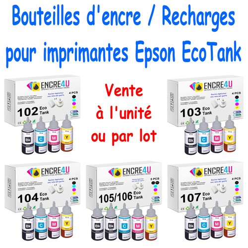 Bouteilles encre compatible - d'encre,