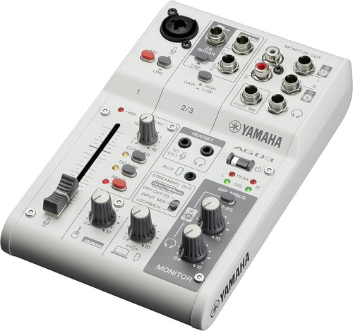 Yamaha live streaming mixer - live,