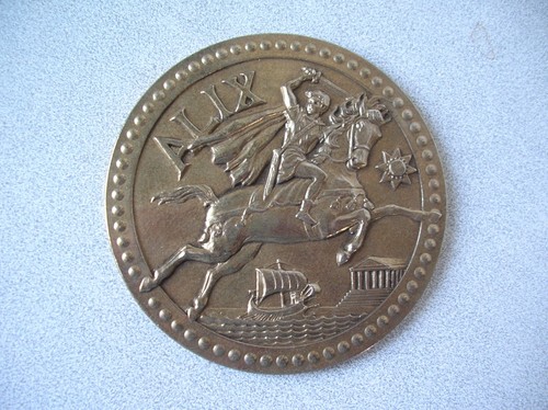 Ancienne médaille alix par - ancienne,