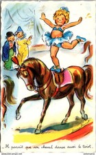 S22638 postcard illustrator Germaine Bouret "M.D Paris series no. 1206"