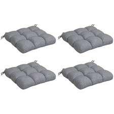 Outsunny Lot de 4 coussins de