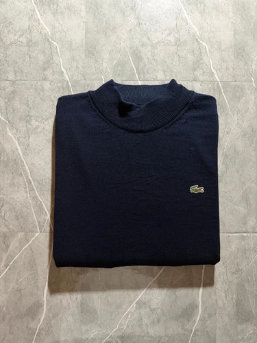 Pull col montant lacoste - ,, bleu
