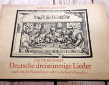 JAKOB REGNART / MUSIK FUR BLOCKFLOTE