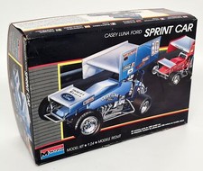 Monogram 1/24 Ford Sprint Car Casey Luna Plastic Scale  Model Car Kit 