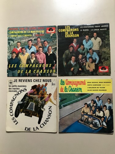 Lot disques vinyles 45t - 4,