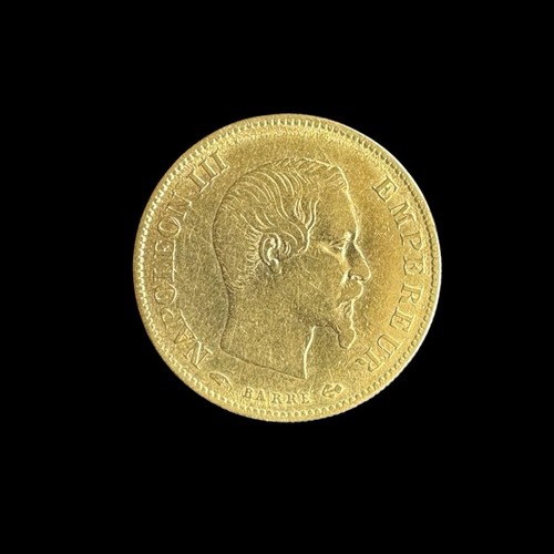 France francs 1860 - 10, or