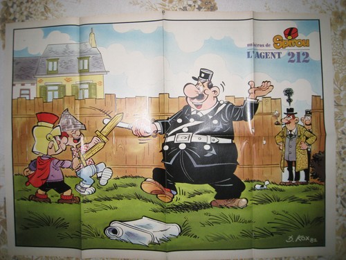 Poster spirou agent - spirou,