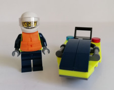 Lego City Figurine cty1790 Police Boat officer Minifigure - 2024 Exclusive