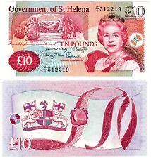 2012 Saint Helena P12b 10 pounds Banknote Queen Elizabeth UNC