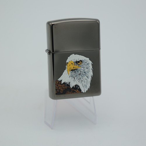 Zippo bald eagle lighter black - zippo,