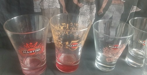 Lot verres apéritif martini - lot,