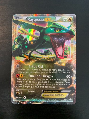 Carte pokémon rayquaza ex - pokémon, :