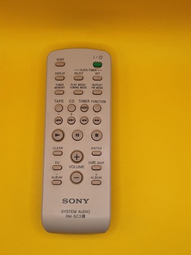 Télécommande sony sc3 - télécommande,