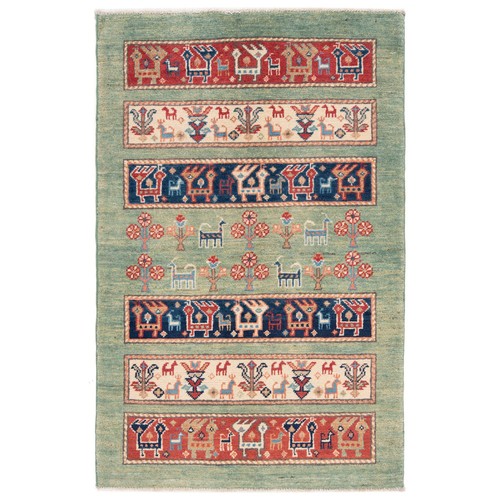 Kazak 125x81 tapis orient - kazak, cm