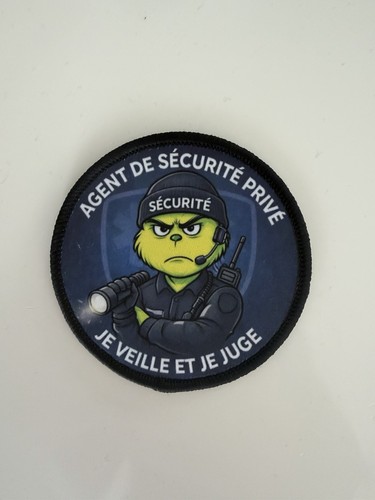 écusson scratch agent de - Écusson,