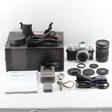 3020shot【MINT w/Box】Olympus OM-D E-M10 Mark III Silver 14-42 /40-150mm kit...