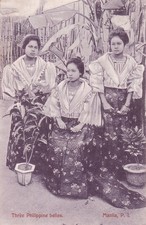 Three Philippine belles Manila Philippines Manille beautés féminines Asie Asia