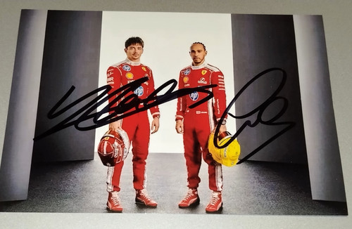 Autograph charles leclerc team - autograph,