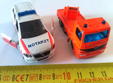 SIKU - VW Passat Mariani 1984 + Dépanneuse - Véhicule Miniatures Vintage METAL