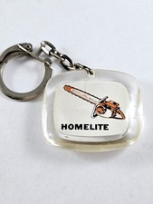 KEYCHAIN - HOMELITE CHAINSAWS Paris 8th - Motoculture Vintage 1960s -