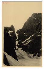 France, Alps, Le Fifre, Avalanche Corridor and Ecrins, Vintage Print, 1