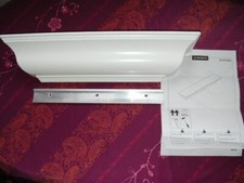 Rangement étagère 50 cm murale blanche