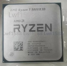 AMD Ryzen 7 5800X3D 8-core 16-thread 3.4-4.5Ghz 3-level cache 96MB CPU processor