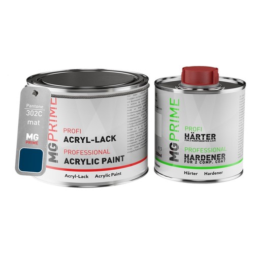 Pantone 302c blue peinture - pantone,